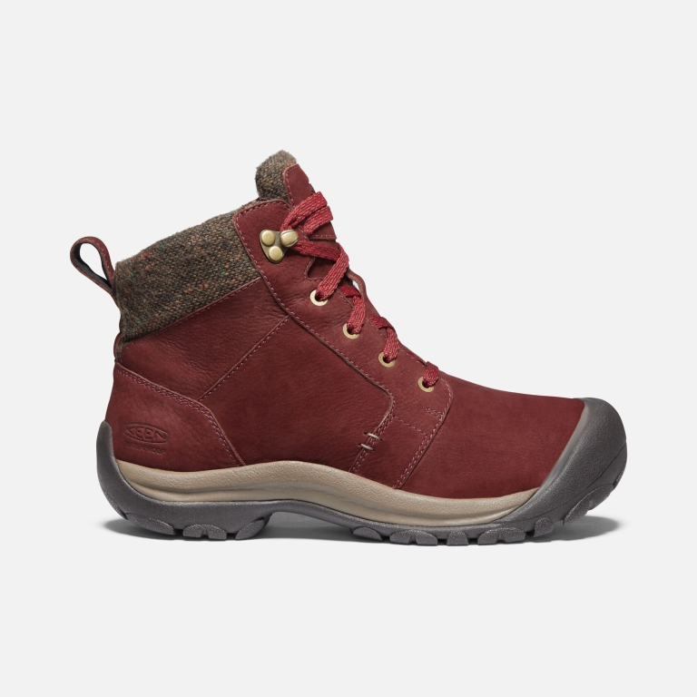 Keen Kaci II Winter Waterproof Boots - Women's Red Boots